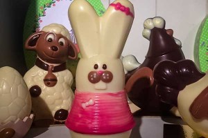 Figurines en chocolat pour Pâques 2016
