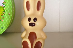 lapin paques chocolat blanc saint gery