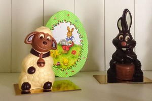 figurines chocolat paques gembloux